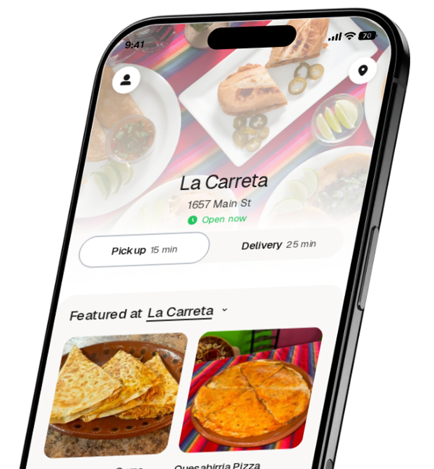 La Carreta app preview