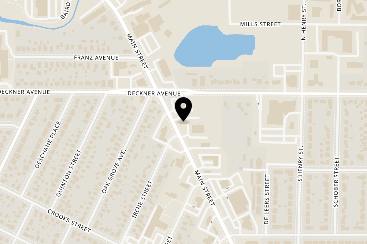 Map showing the location of La Carreta on 1657 Main St in Green Bay